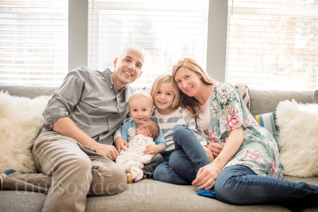 The Sproul Family New Born Session
